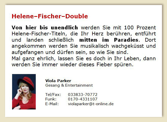 Helene-Fischer-Double